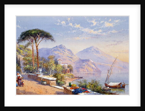 Near Naples, 1883 by Charles Rowbotham