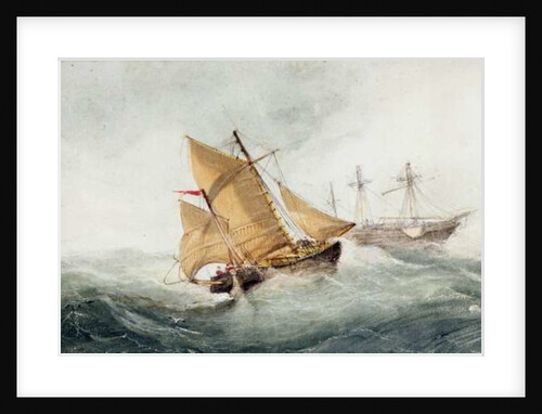 Approaching the Wreck, 1837 by William Clarkson Stanfield