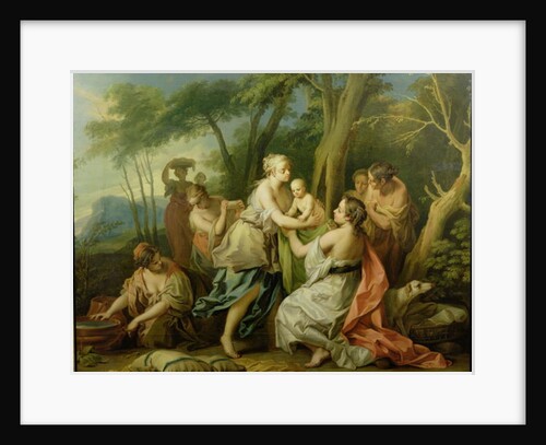 The Finding of Oedipus by French School