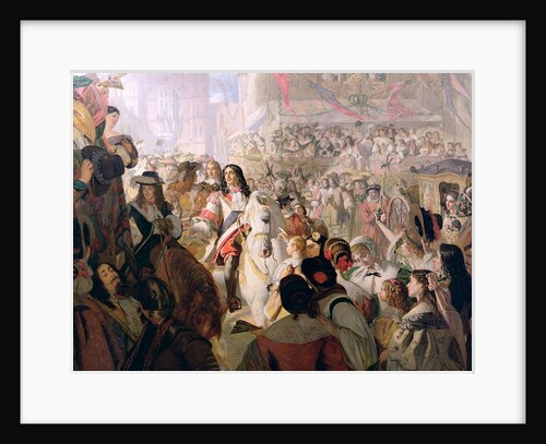 The Return of Charles II to Whitehall in 1660, 1867 by Alfred Borron Clay