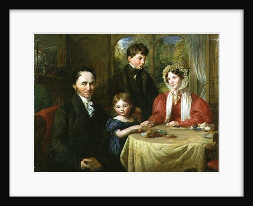 W.A. Garrett and Family, 1830 by John Linnell