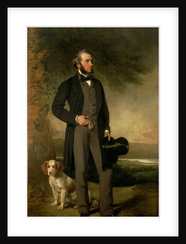 Portrait of John Hick Esq, JP, c.1861 by Francis Grant