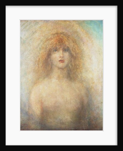 Uldra, The Scandinavian Spirit of the Rainbow in the Waterfall, 1884 by George Frederic Watts