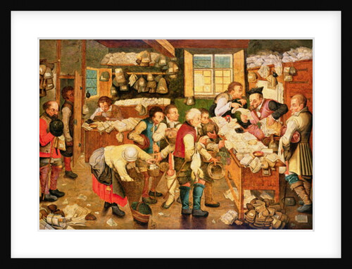 The Collector of Tithes by Pieter III Brueghel