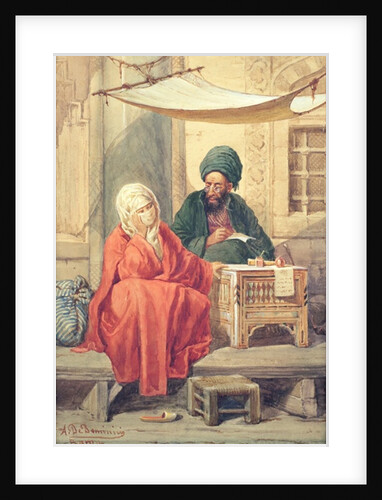 The Ottoman Scribe by Antonio de Dominici