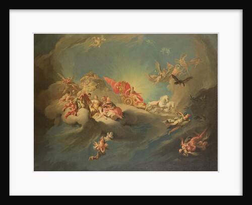 The Apotheosis of the Emperor Charles VI in the guise of Apollo by Paul Troger