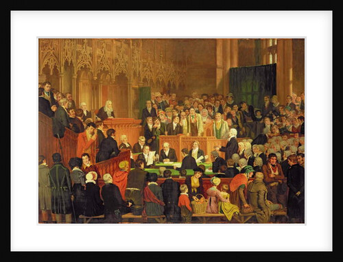 The Trial of the Warranty of a Horse in the County Court of Lancaster Castle by Edward Villiers Rippingille
