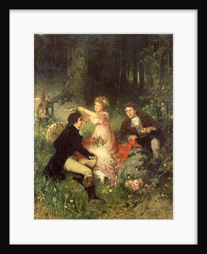 The Flower Garland by Waldemar Friedrich