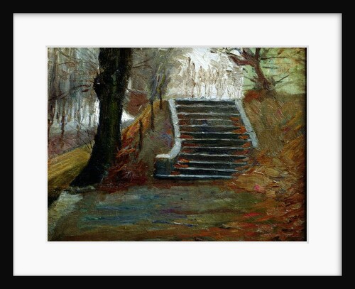 The steps at the Frederiksberg Gardens, Copenhagen by Christian Clausen