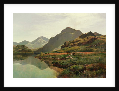 A Highland Loch Scene by Sidney Richard Percy