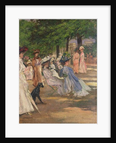 Figures in Hyde Park by Charles Edward Conder