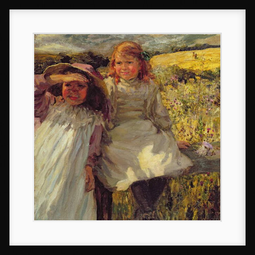 On the Stile by Frederick Stead