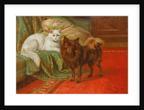 Kitty and Pip by Wright Barker