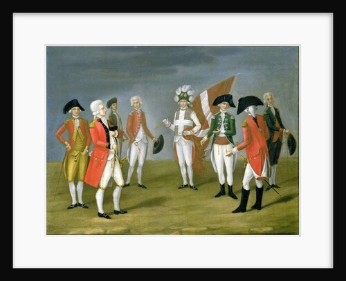 High Ranking Military Officers of Malta by Antoine de Favray