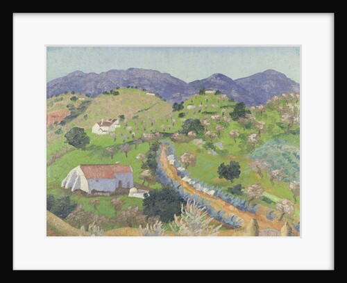 Landscape Near Lago, Algarve, Portugal by Cedric Morris