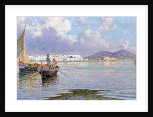 Naples, from Mergellina by Giuseppe Carelli