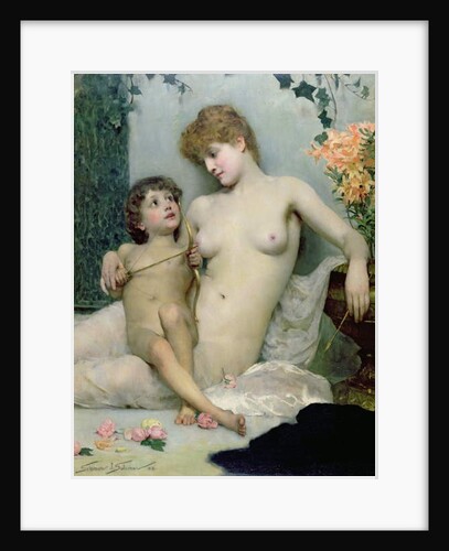 Love's First Lesson, 1885 by Solomon Joseph Solomon