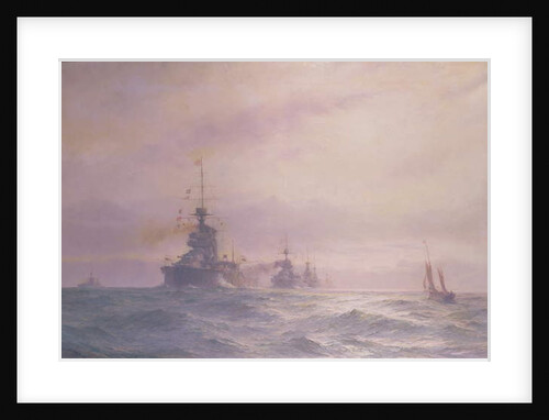 2nd Battle Squadron, 1914 by Alma Claude Burlton Cull