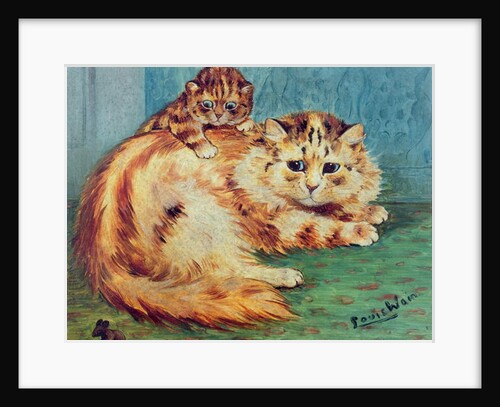 Cheeky Mouse! by Louis Wain