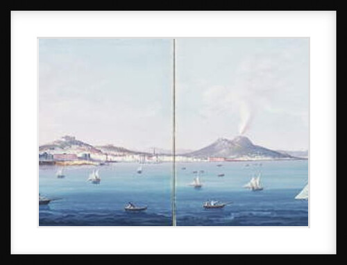 The Bay of Naples by Neapolitan School