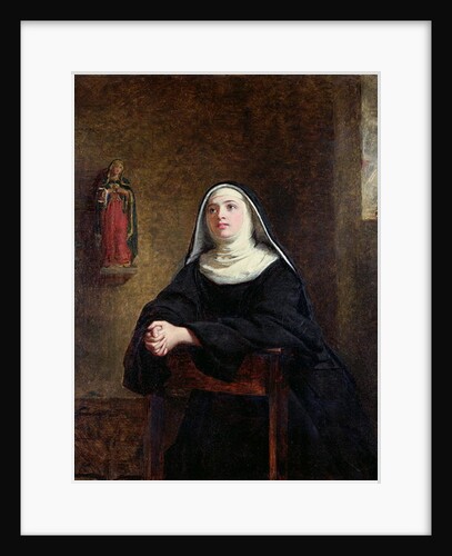 The Novice, 1862 by William Powell Frith