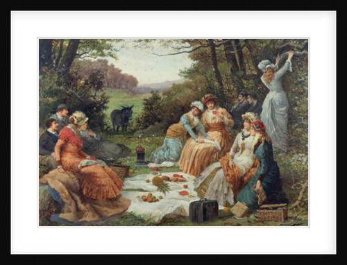 A Picnic by V. Chavigny
