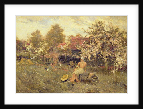 In the Orchard by Harold Waite