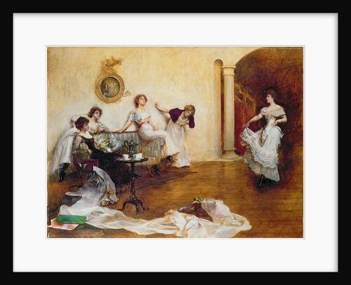 Silks and Satins, 1900 by Albert Chevallier Tayler