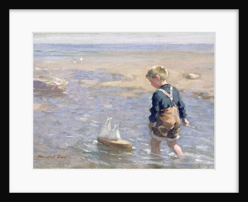 The Toy Boat by William Marshall Brown
