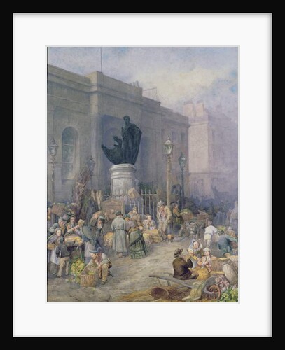 Market Morning, Birmingham, 1876 by Frederick Mercer