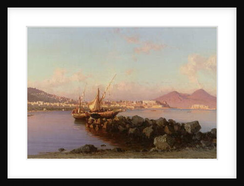 View of the Bay of Naples by Alessandro la Volpe