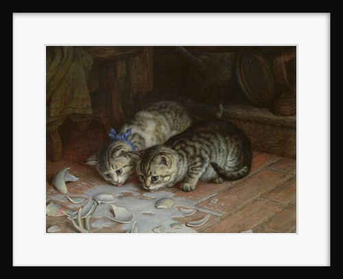 It's no use Crying over Spilt Milk, 1880 by Frank Paton