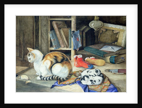 A Happy Family, 1868 by William A. Donnelly