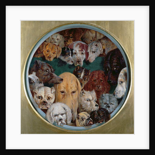 Twenty Dogs, 1865 by Reuben Bussey