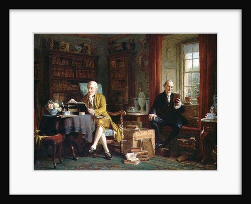 In the Library by John Watkins Chapman