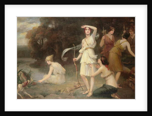 Diana and her Hand Maidens by Fernand Le Quesne