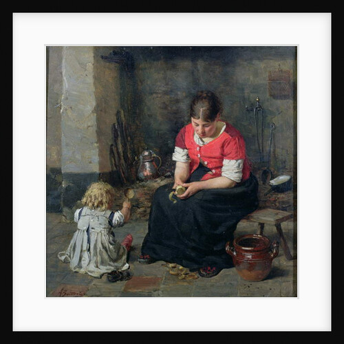 Preparing Vegetables by Alois Boudry