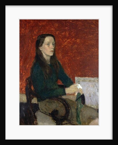 Portrait of a young woman by Robert Buhler