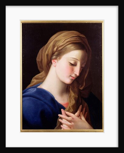 The Virgin Annunciate by Pompeo Girolamo Batoni