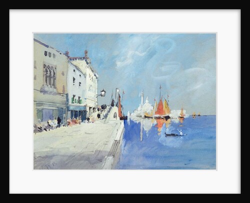 The Fondamenta delle Zattere, Venice by Hercules Brabazon Brabazon