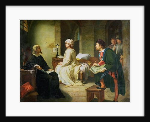 Guido Reni sketching Beatrice Cenci by Italian School