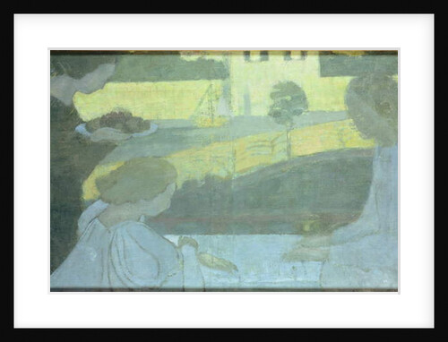 Martha and Mary, first version on the verso of the finished painting, 1896 by Maurice Denis