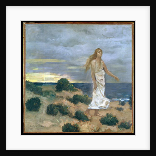 Woman by the Sea, 1887 by Pierre Puvis de Chavannes