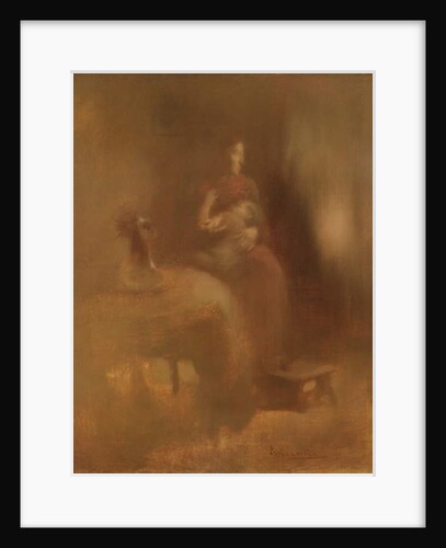 Woman with a Child, late 1890s by Eugene Carriere