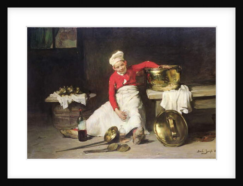 Kitchen-Boy, 1893 by Joseph Bail