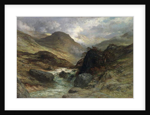 Gorge in the Mountains, 1878 by Gustave Dore