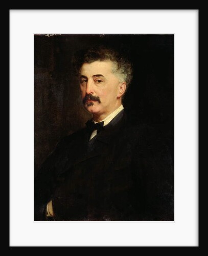 Portrait of P.A. Chikhachev, 1864 by Paul Baudry