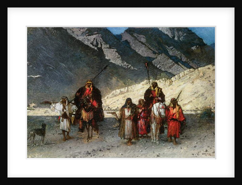 In the Mountains, 1870s by Leon Joseph Florentin Bonnat