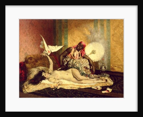 Odalisque, mid-1870s by Ferdinand Roybet