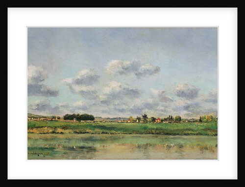 Banks of the Loing, late 1860s by Charles Francois Daubigny
